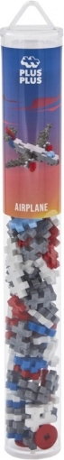 Plus-Plus Kreativ-Baukasten Flugzeug 100 Teile