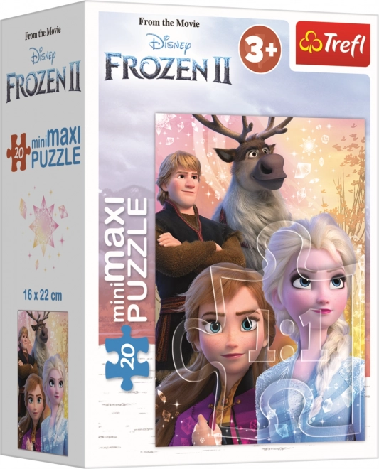 Trefl Puzzle Die Eiskönigin 2 Freundschaft 20 Teile