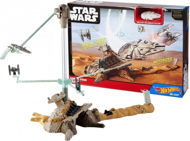 Spielset Star Wars von Hot Wheels mit Raumschiffen