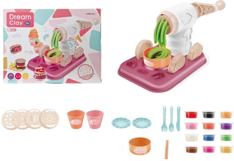 Knetmasse mit Presse und Zubehör