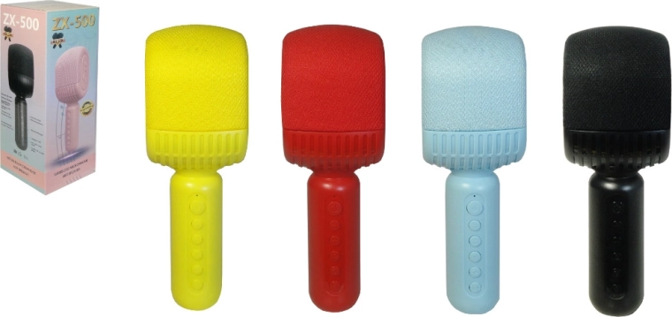 Kabelloses Karaoke-Mikrofon mit Bluetooth und integriertem Lautsprecher