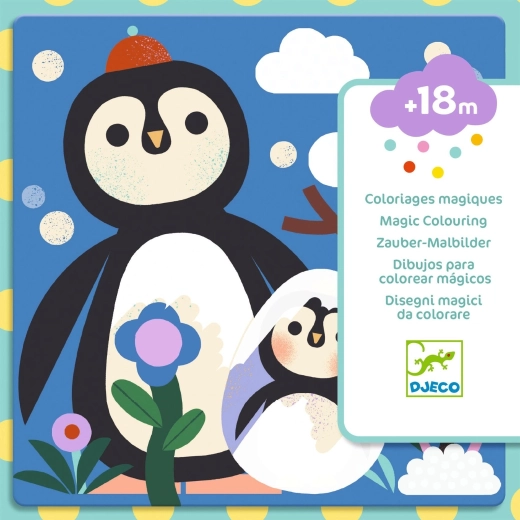 Wasser-Malbuch – Tierbabys DJECO