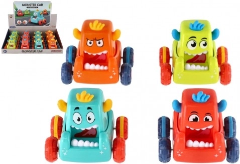 Quetsch-Auto Monster zum Fahren 9 × 8 cm, Mix aus 4 Farben