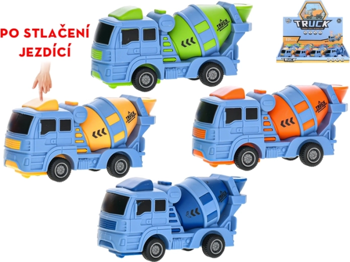 Plastischer Betonmischer 10 cm mit Knopfantrieb