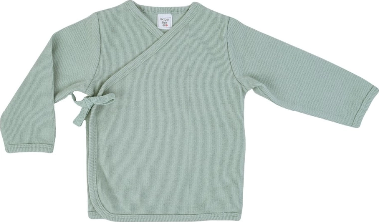 Lodger Topper Nomad Rib Wickeljäckchen silt green Gr. 56