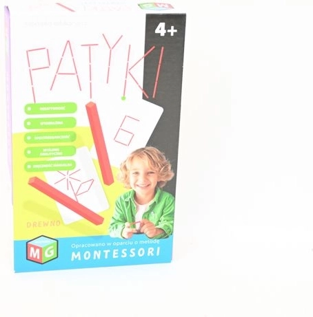 Montessori Lernpuzzle – Holzstäbchen