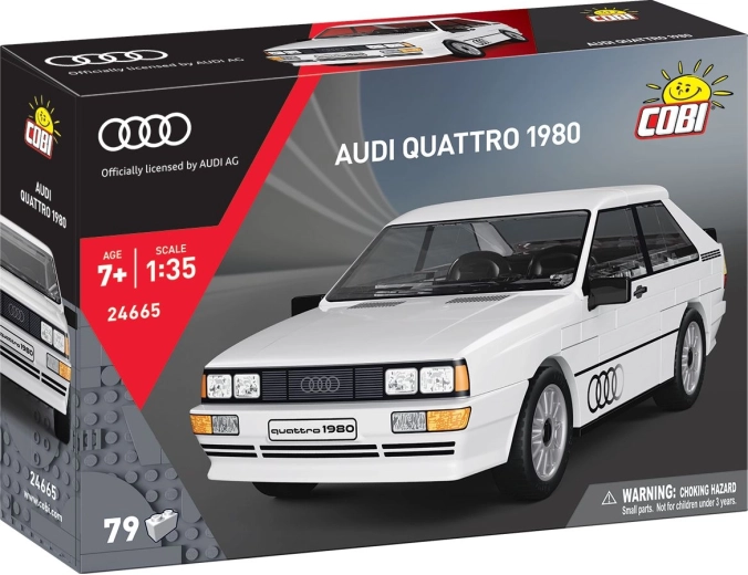 Cobi Audi Quattro 1980 1:35 (79 Teile)