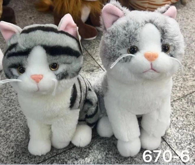 Plüschkatze 24 cm