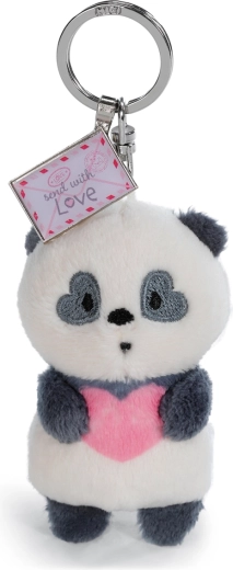 Plüsch-Schlüsselanhänger Panda Love NICI 8 cm