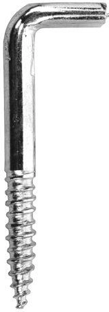 Schraubhaken mit Schlitz, verzinkt, 80 mm (100 Stk.)