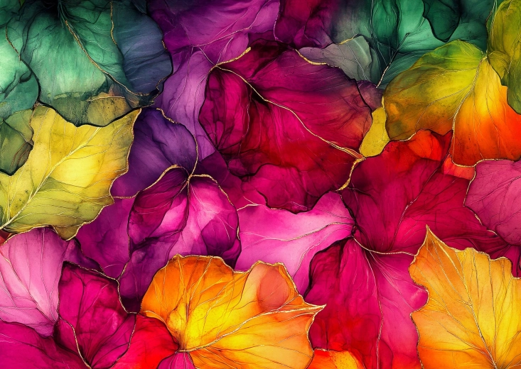 Enjoy Puzzle Abstraktes Herbstlaub 1000 Teile