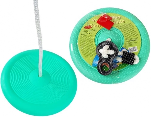 Runde Tellerschaukel für Kinder – Grün