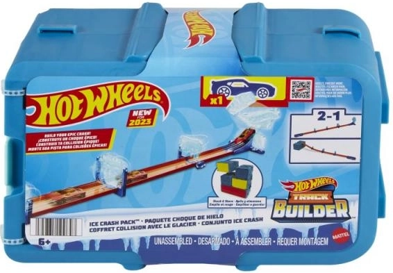 Hot Wheels Track Builder – Eisrennen-Set
