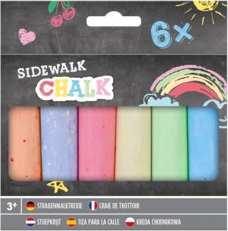 Gehwegkreide 6 Stk