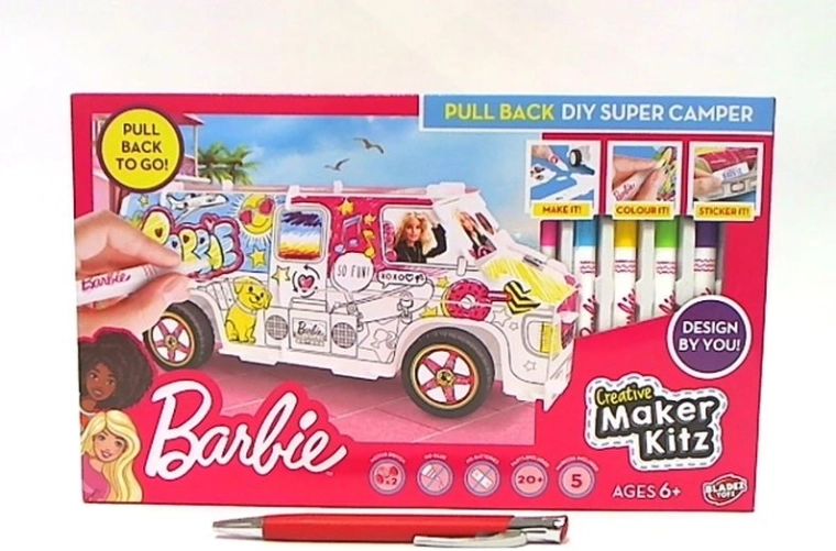 Barbie Maker Kit: Camper bemalen