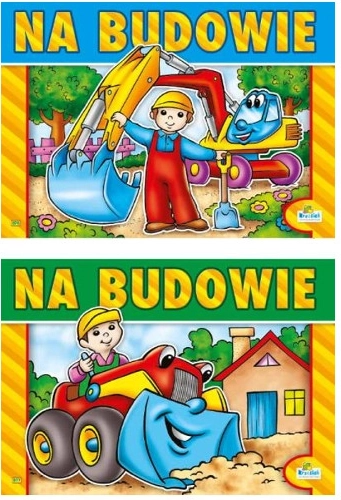 Malbuch Auf der Baustelle