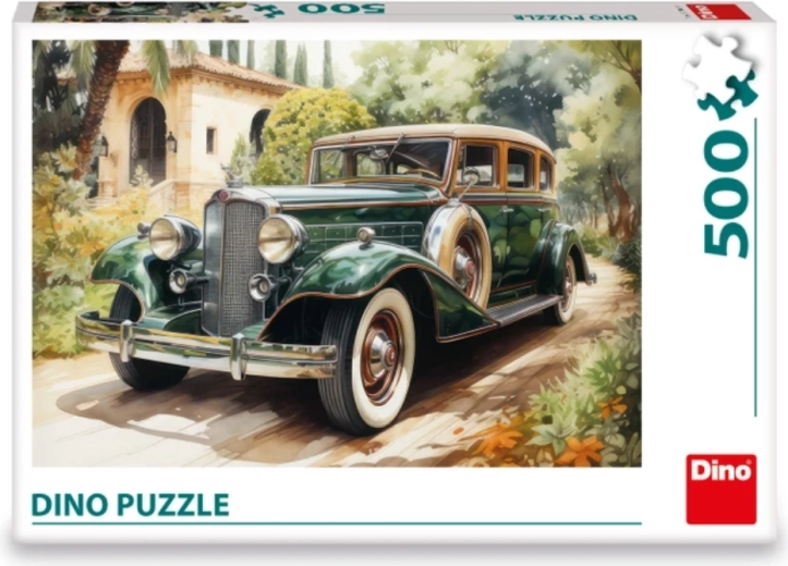 Dino Puzzle Grüner Rolls-Royce 500 Teile