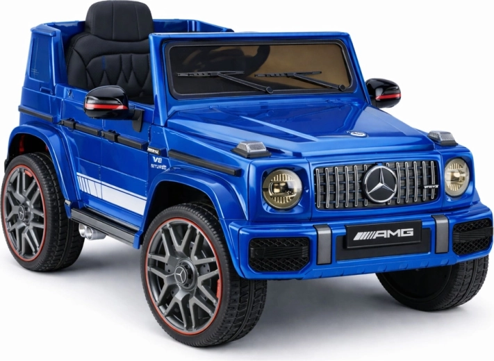 Elektrisches Kinderauto MERCEDES-AMG G 63 blau, lackiert