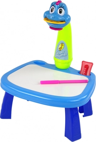 Projektion für Kinder mit Dinosauriermotiv