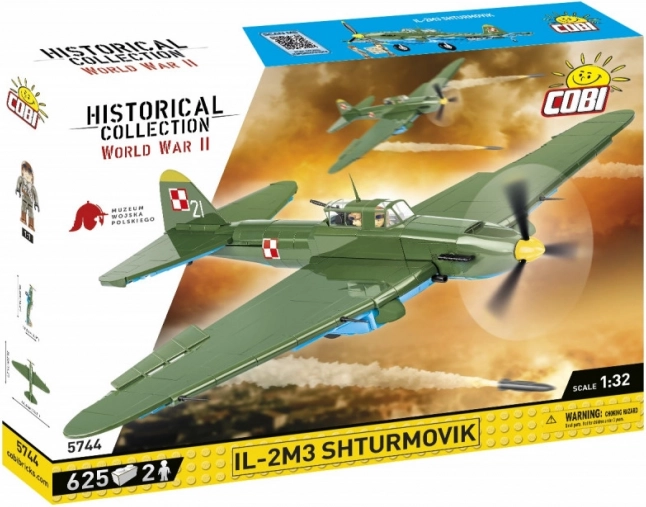 Historische Sammlung WWI IL-2M3 Shturmovik 625 Steine