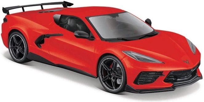 Maisto Chevrolet Corvette Stingray Coupé 2020 – Metallmodell 1:24 rot