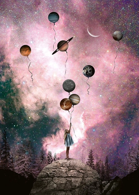 Schmidt Puzzle Sehnsucht nach dem Planeten 1000 Teile