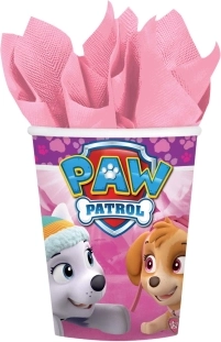 Papierbecher Paw Patrol Pink 250 ml (8 Stk.)