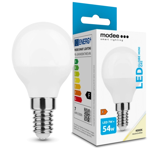 Modee LED-Glühlampe Globe Mini G45 7 W E14 neutralweiß