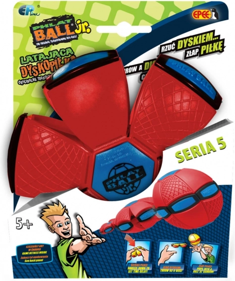 Phlat Ball junior 2-in-1 fliegende Scheibe, verwandelt sich in einen Ball, 15 cm - 1 Stück
