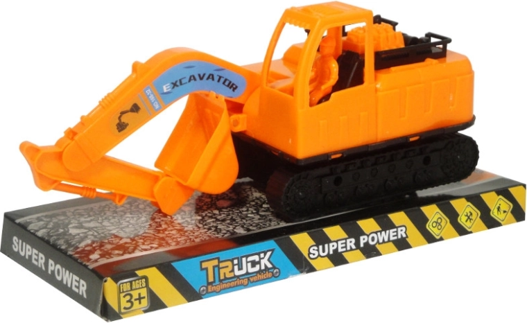 Baumaschine – Kettenbagger für Kinder