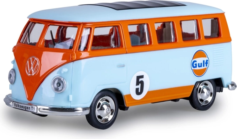 Metallmodell Volkswagen T1 hellblau 1:38