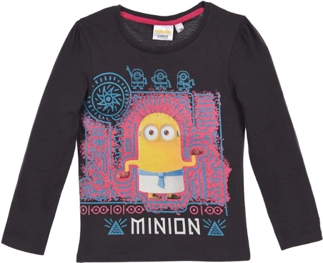 Anthrazitfarbenes Minions-T-Shirt