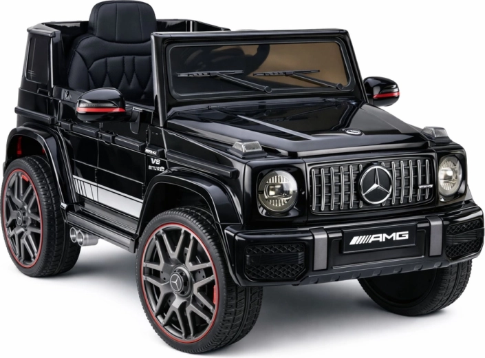 Elektrisches Kinderauto MERCEDES-AMG G 63, schwarz lackiert