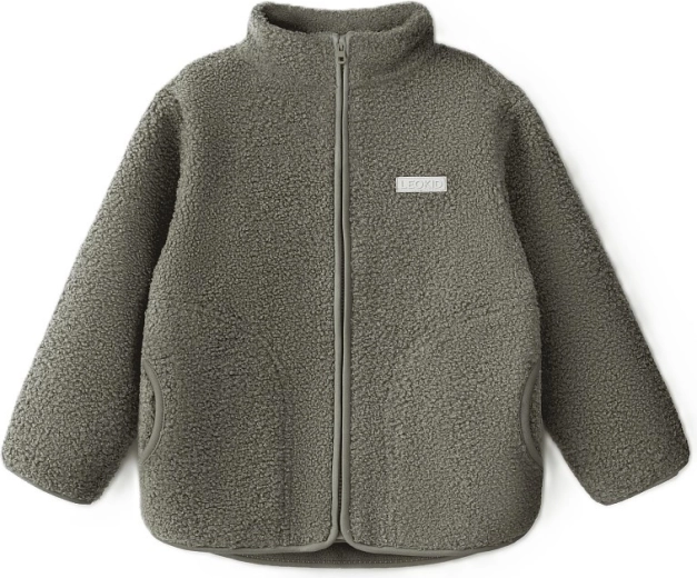 Leokid Fleecejacke Theo Vetiver Green 116
