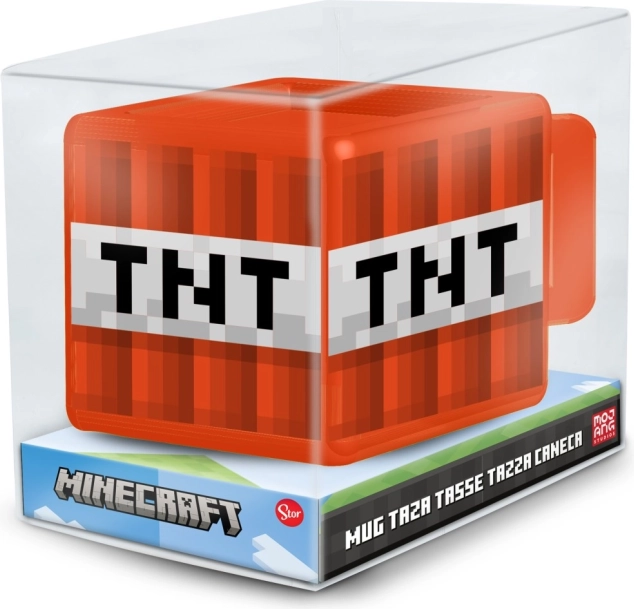 3D Becher Minecraft TNT
