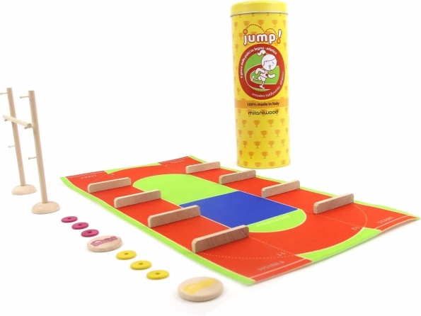 Milaniwood Skok! athletisches Holz-Brettspiel