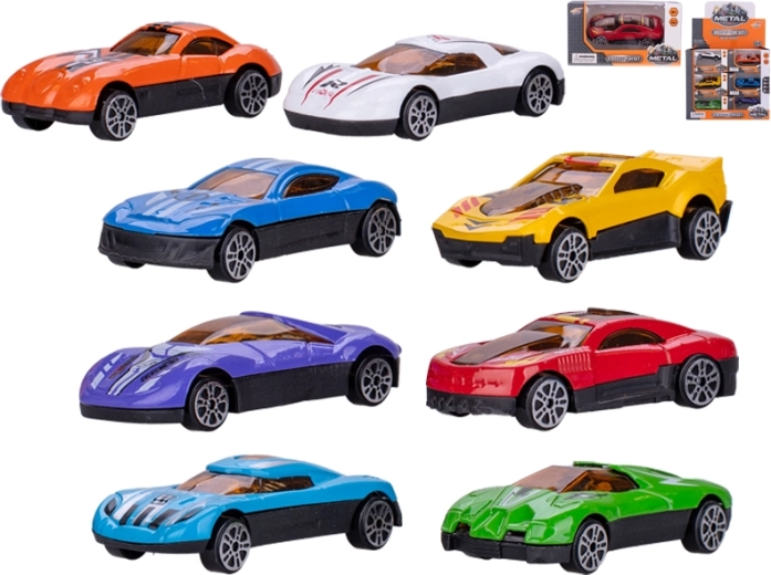 Metall-Rennauto 7 cm mit Freilauf