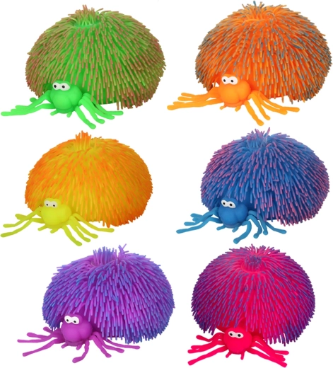 Antistress-Knautsch-Igel Spinne 20 cm – mehrere Varianten