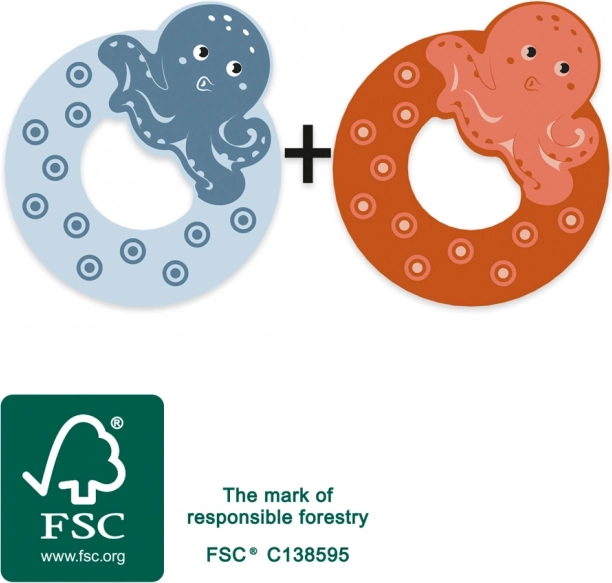 Holzbuchstabe O von Small Foot