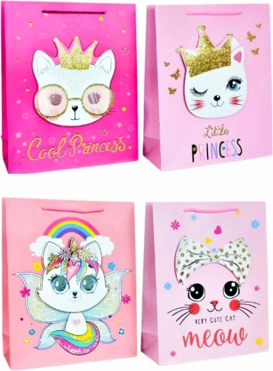 Geschenktasche für Mädchen L