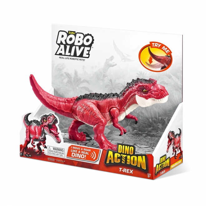 Robo Alive Dinosaurier T‑Rex mit Action