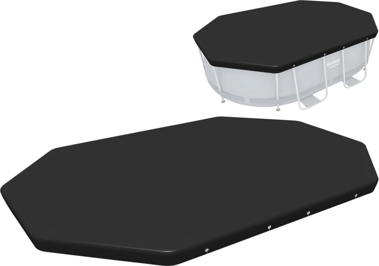Abdeckplane für ovalen Frame-Pool 300 × 200 cm BESTWAY