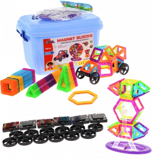 Magnetische Baukästen Giga-Set 248 Teile