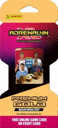 PANINI FIFA 365 Adrenalyn XL 2024 Blister Gold Karten