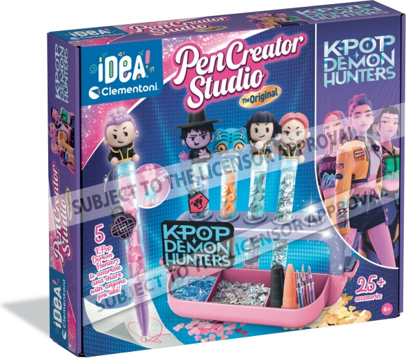 K-Pop-Studio zur Stiftgestaltung