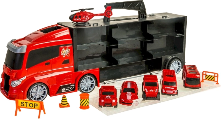 Koffer und Garage in einem