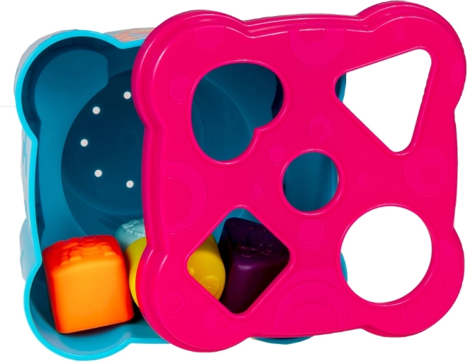 Formenbox mit Deckel und 4 Klötzchen