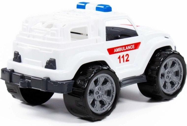 Massive Offroad-Konstruktion und große Räder