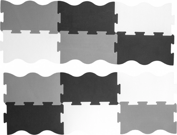 Schneller Aufbau dank Puzzle-Rand