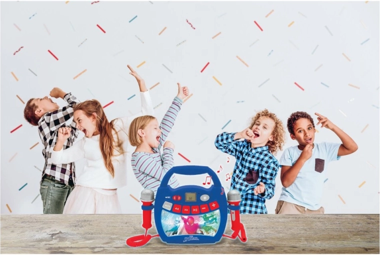 Lichtshow und Aufnahme der Auftritte